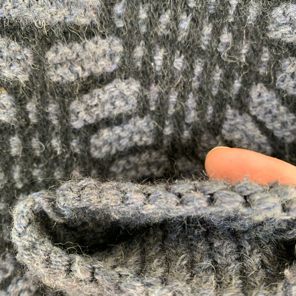 Custom Made Diamond Pattern Sweater - image 6